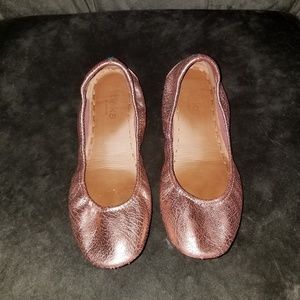 Tieks rose gold size 8